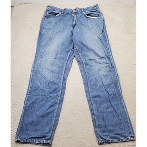 Tommy Bahama Jeans Men's 40/34 Blue Denim Classic Fit Medium Wash‎ Straight Leg